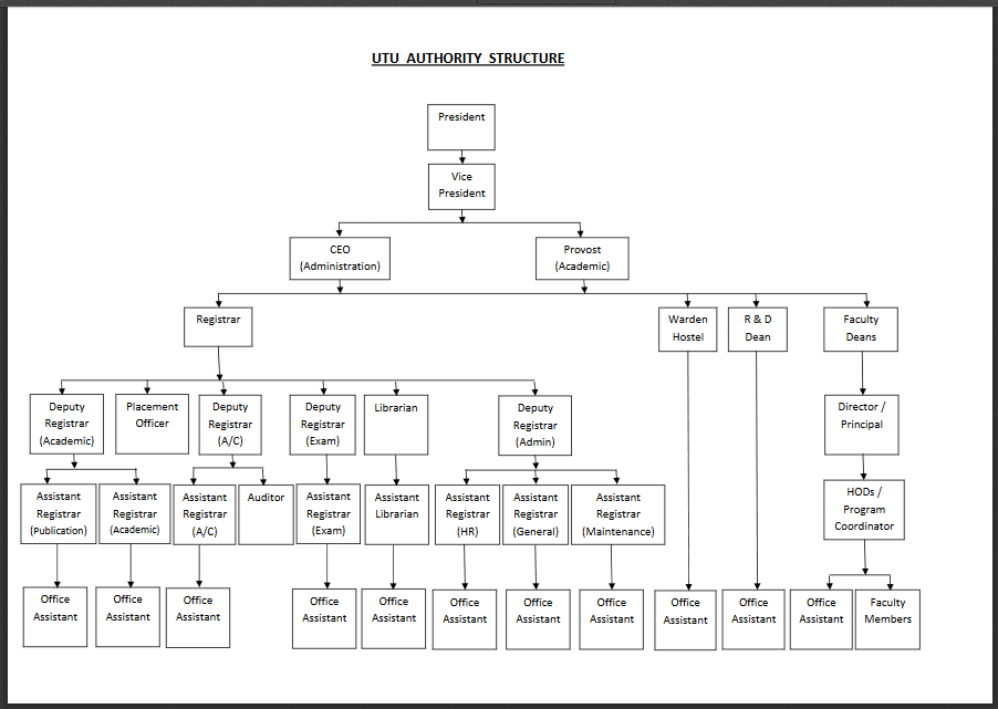 Authority Structure